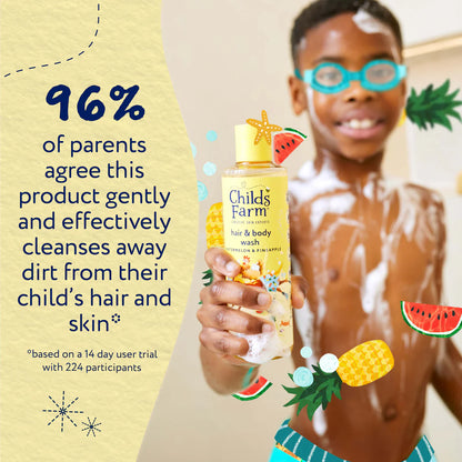 Childs Farm Hair & Body Wash- Watermelon & Pineapple 250ml