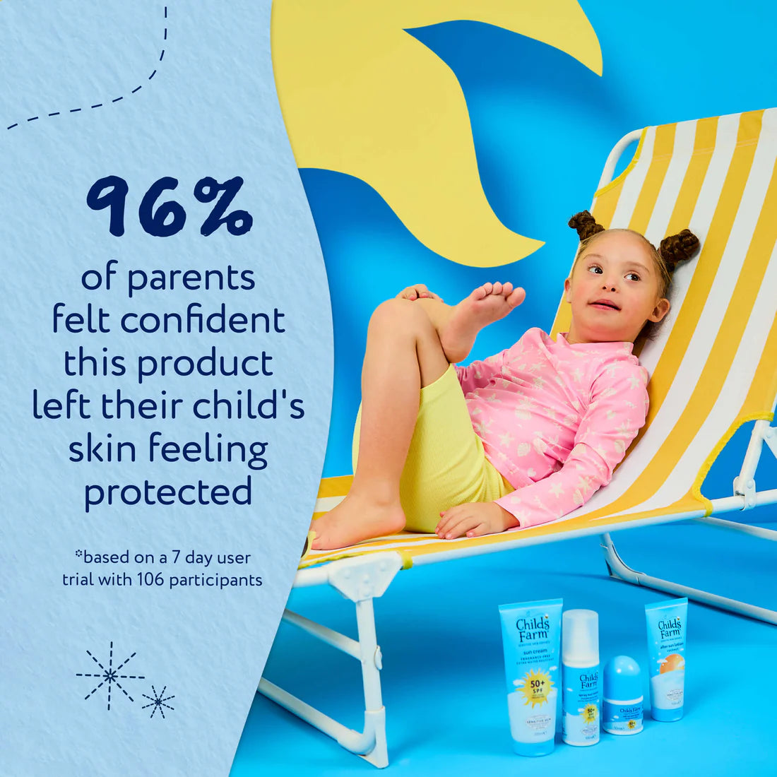 Childs Farm Sun Cream for Sensitive Skin SPF50+ 100ml