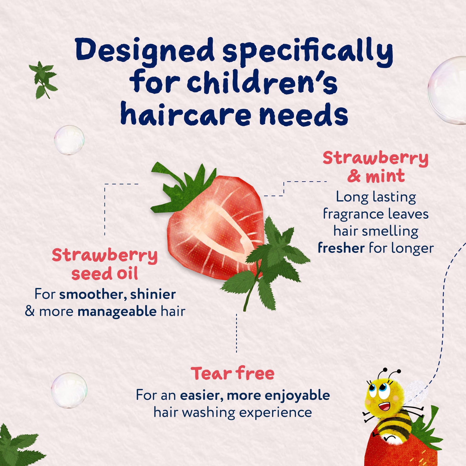 Childs Farm Tangle Taming Conditioner Strawberry & Mint 250ml