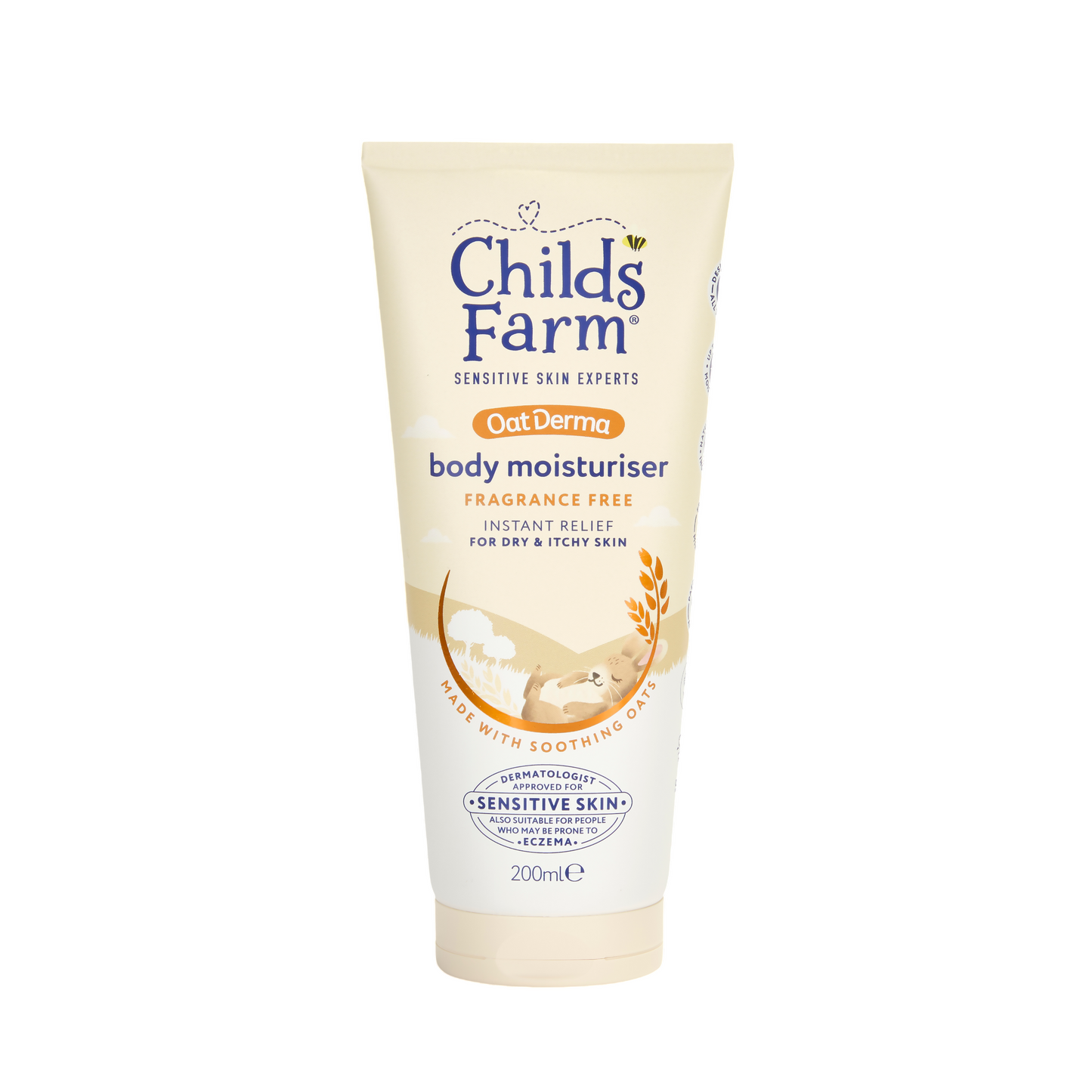 Childs Farm Oatderma Body Moisturiser Fragrance-Free 200ml