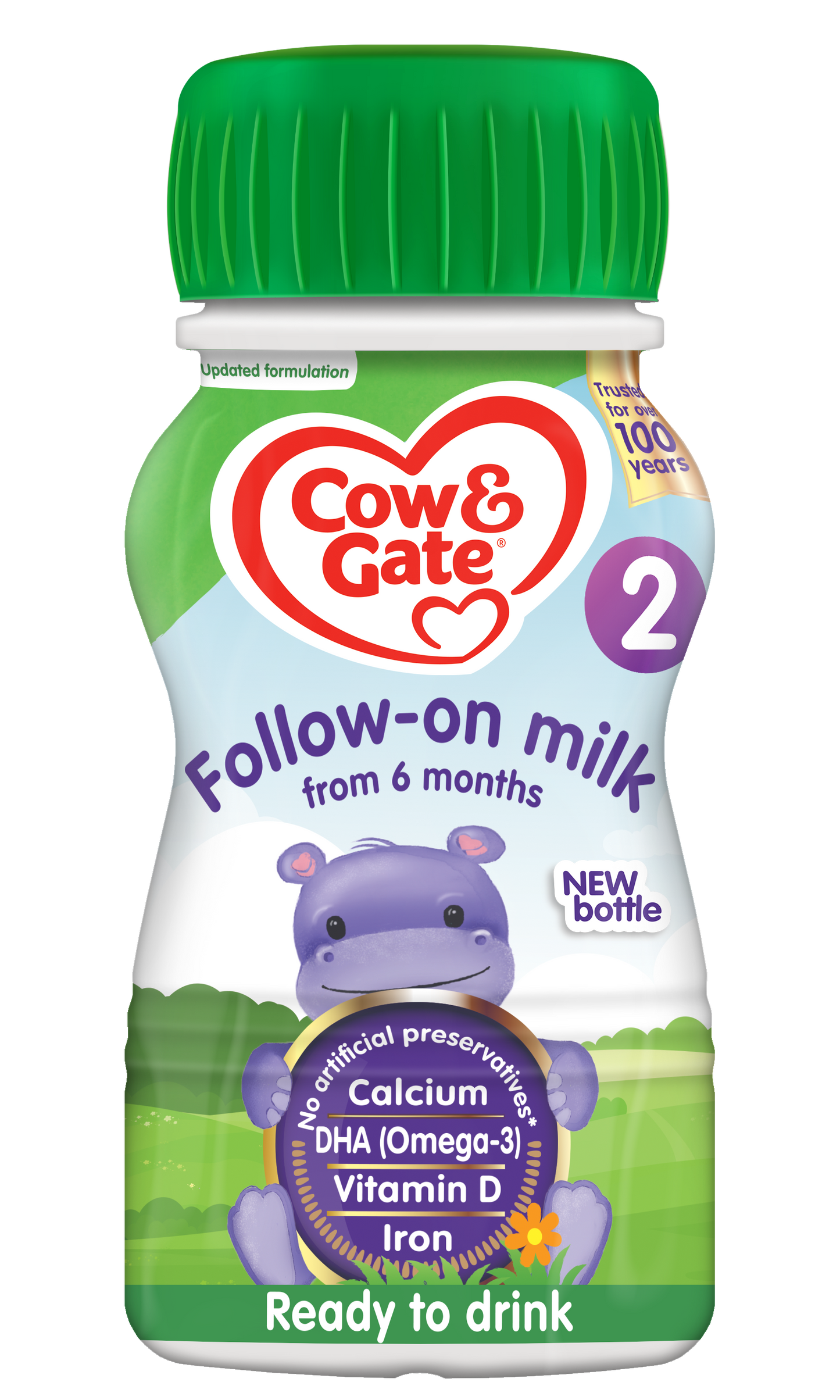 Cow & Gate 2 Follow-On Milk Ready to Drink 200ml