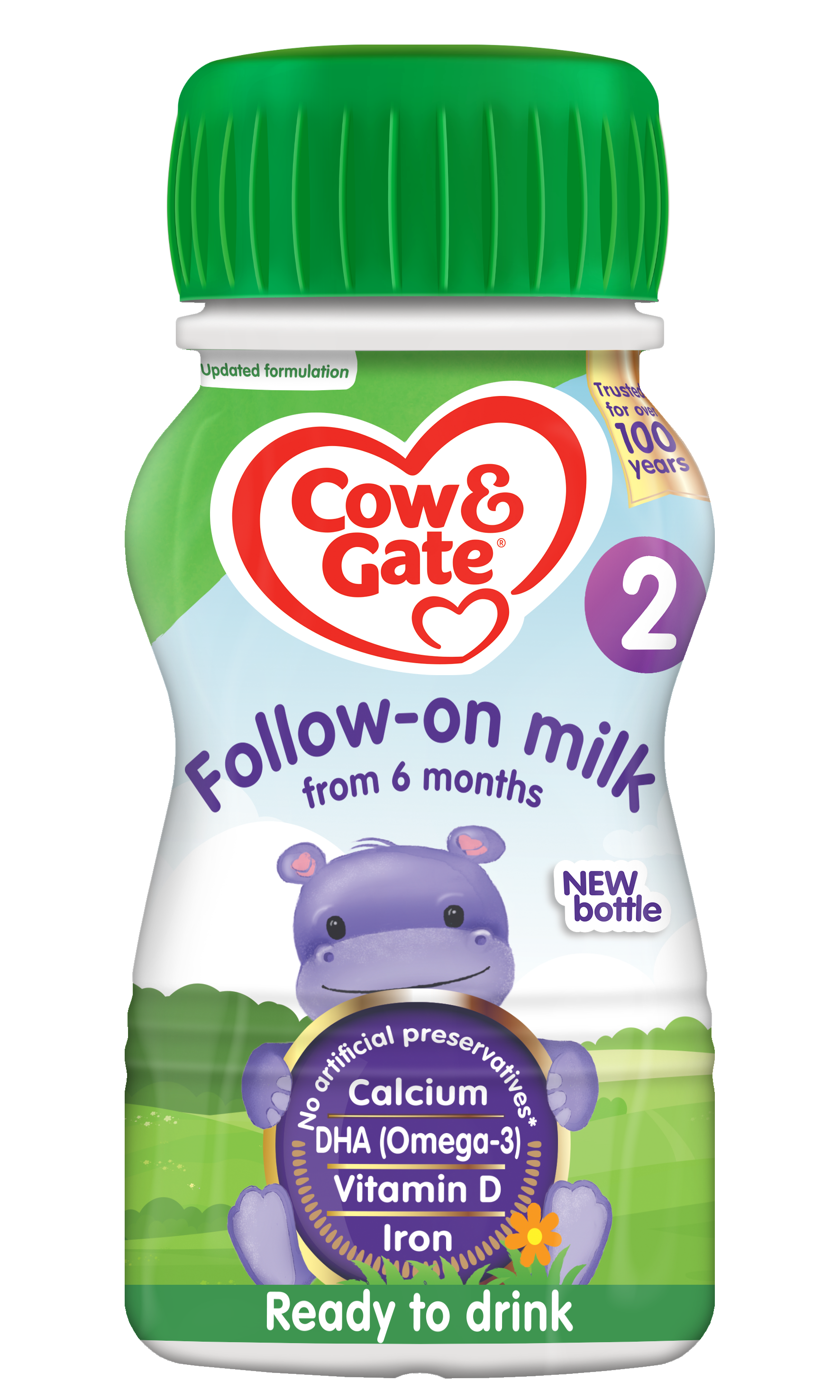 Cow & Gate 2 Follow-On Milk Ready to Drink 200ml