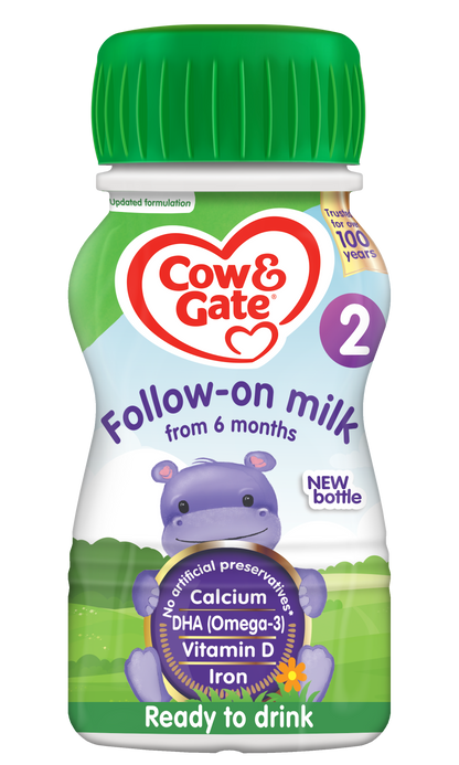 Cow & Gate 2 Follow-On Milk Ready to Drink 200ml