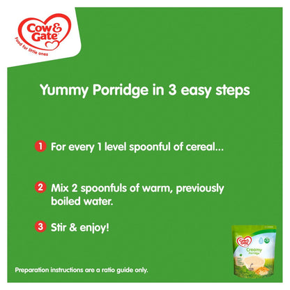 Cow & Gate Creamy Porridge Baby Cereal (From 4-6m) 100g