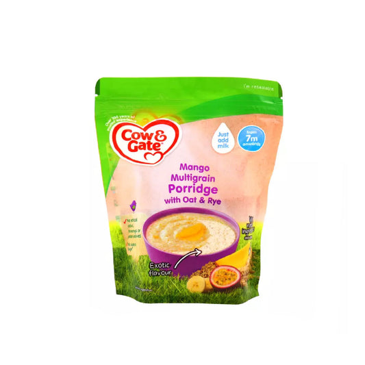 Cow & Gate Mango Multigrain Porridge Baby Cereal (From 7m) 200g