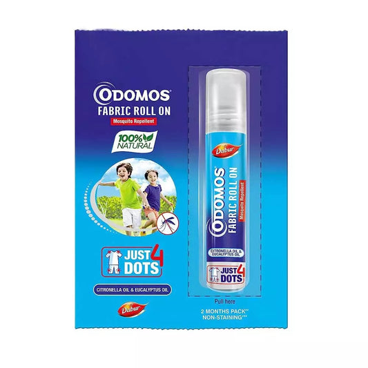 Dabur Odomos Mosquito Repellent Fabric Roll On 8ml