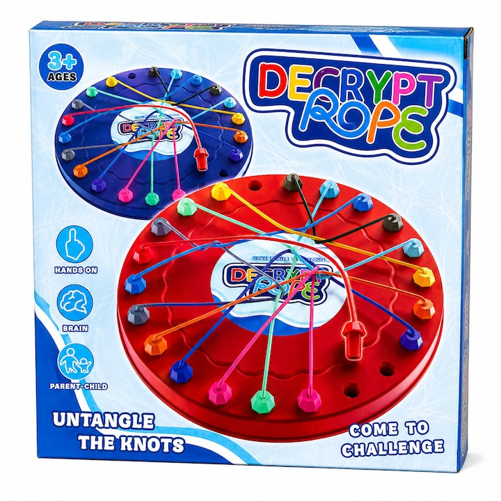 Decrypt Rope - Interactive Brain Teaser Puzzle Game (3Y+)