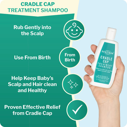 Dentinox Cradle Cap Baby Shampoo 125ml
