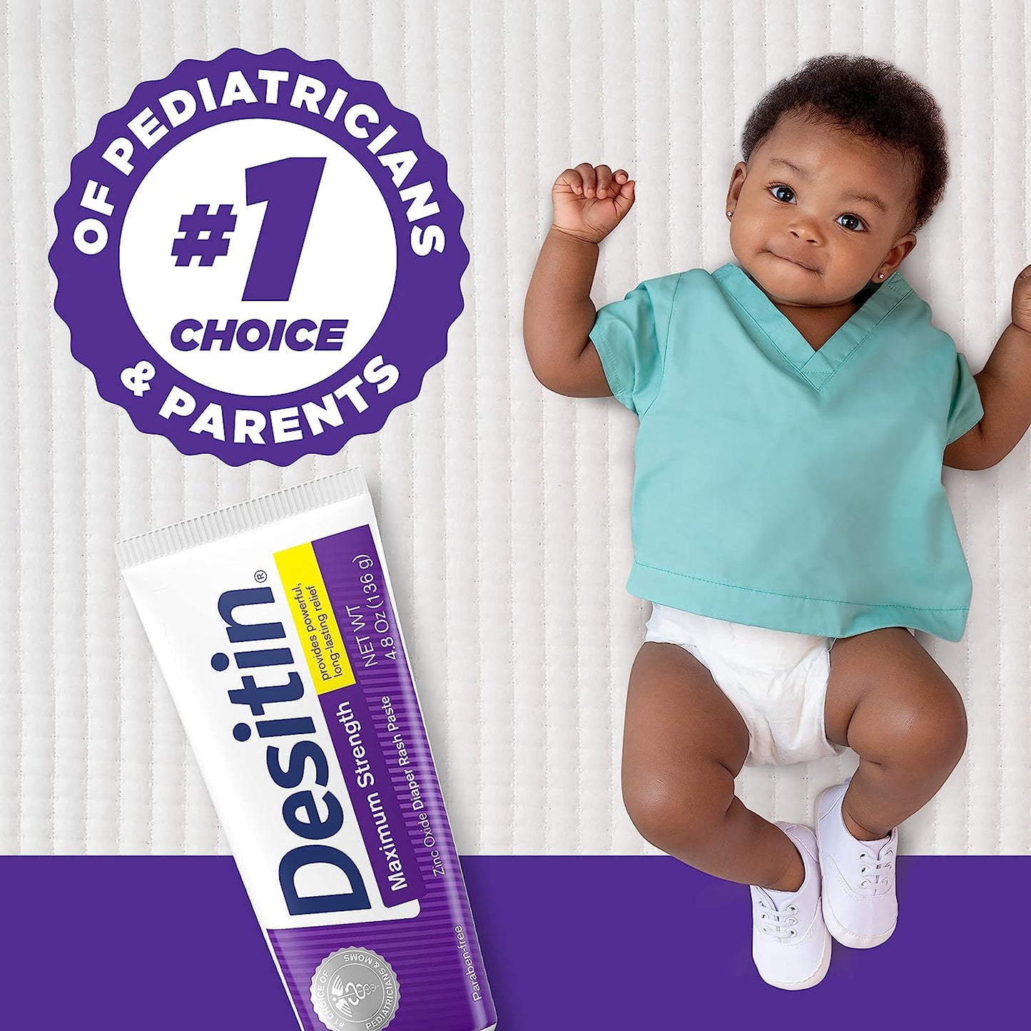 Desitin Maximum Strength Baby Diaper Rash Cream 136g