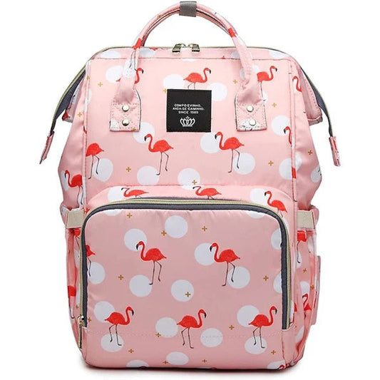 Diaper Bag Backpack Duck Pink