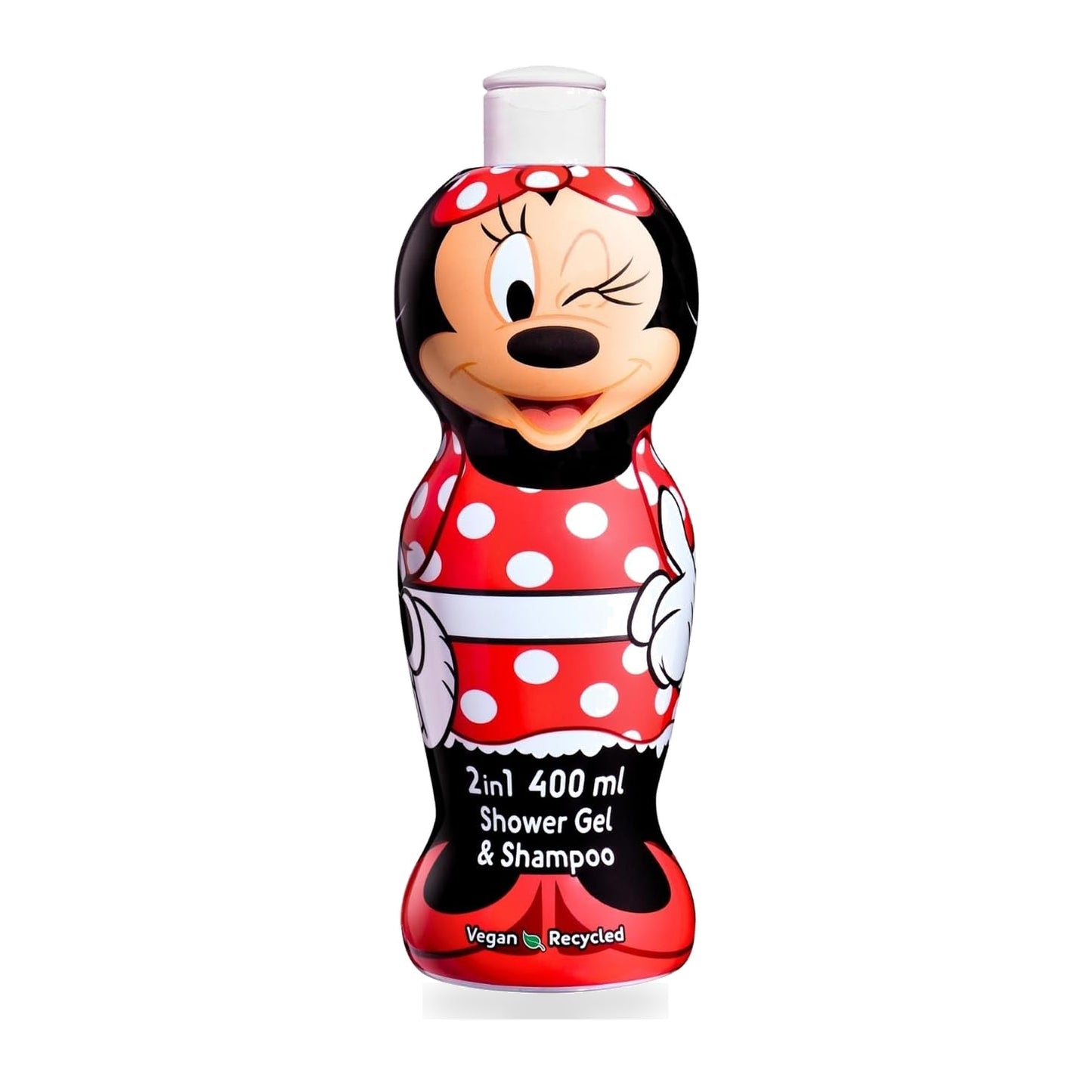 Disney Minnie Mouse 2in1 Kids Shower Gel & Shampoo 400ml