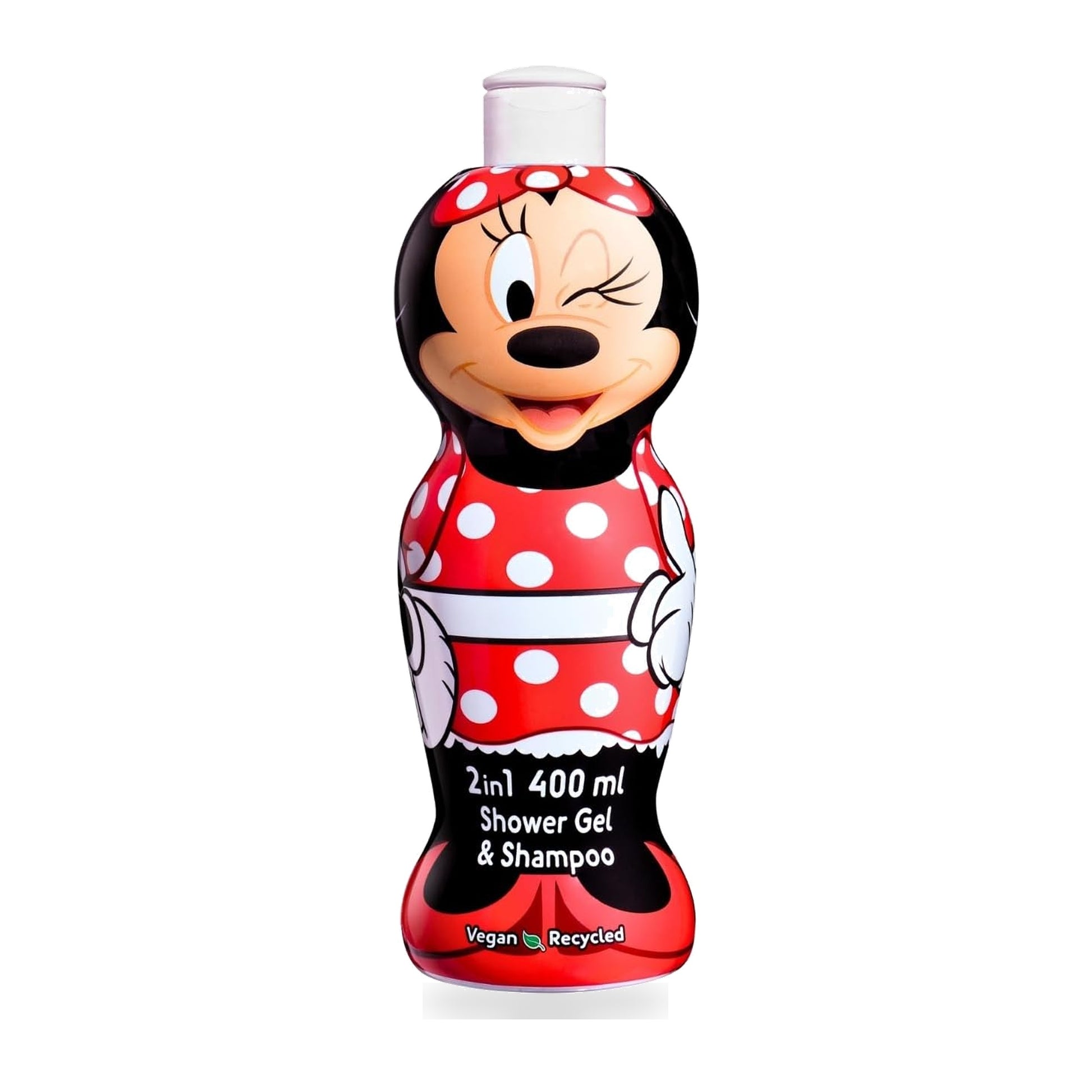 Disney Minnie Mouse 2in1 Kids Shower Gel & Shampoo 400ml