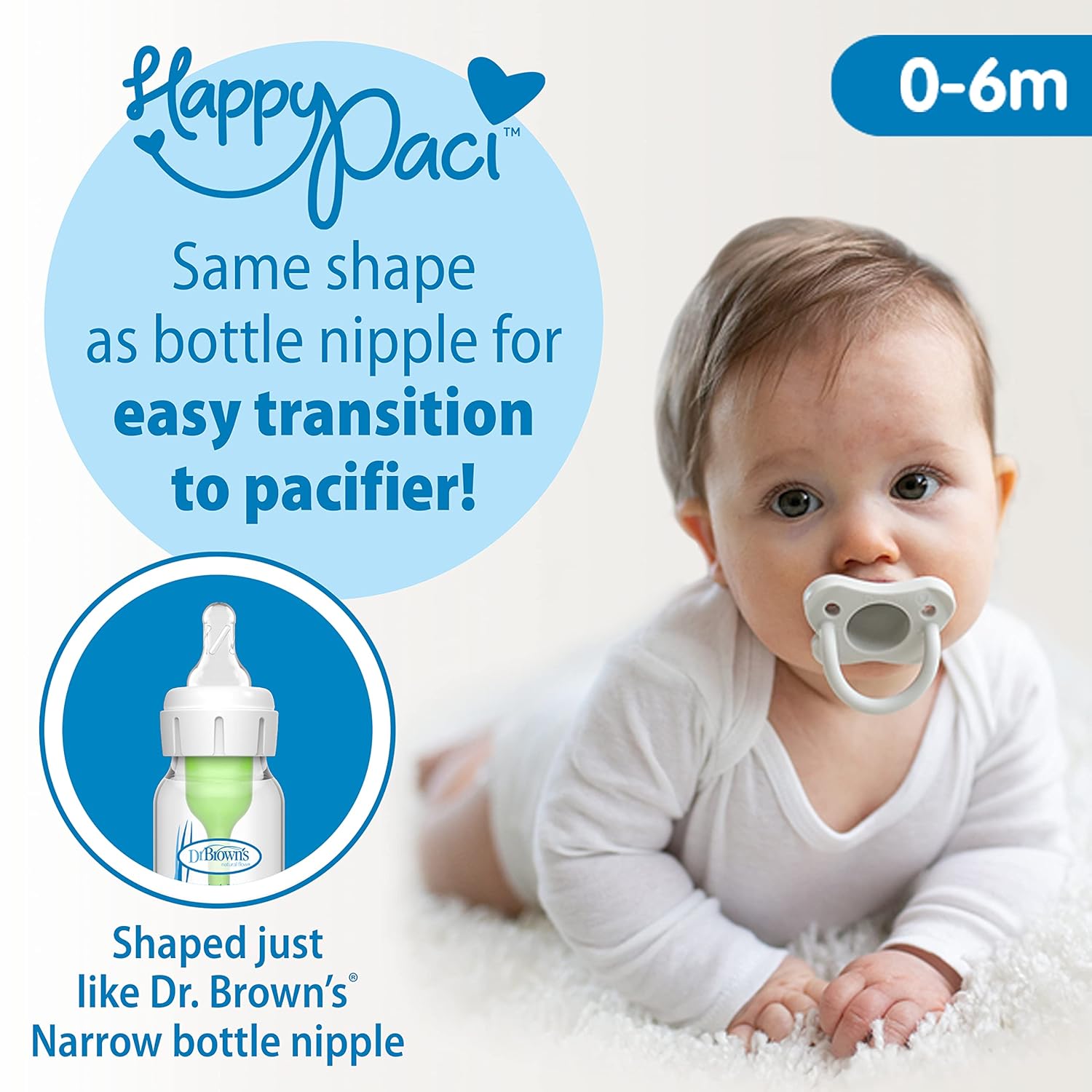 Dr. Brown's Anti-Colic Breast to Bottle Feeding Set