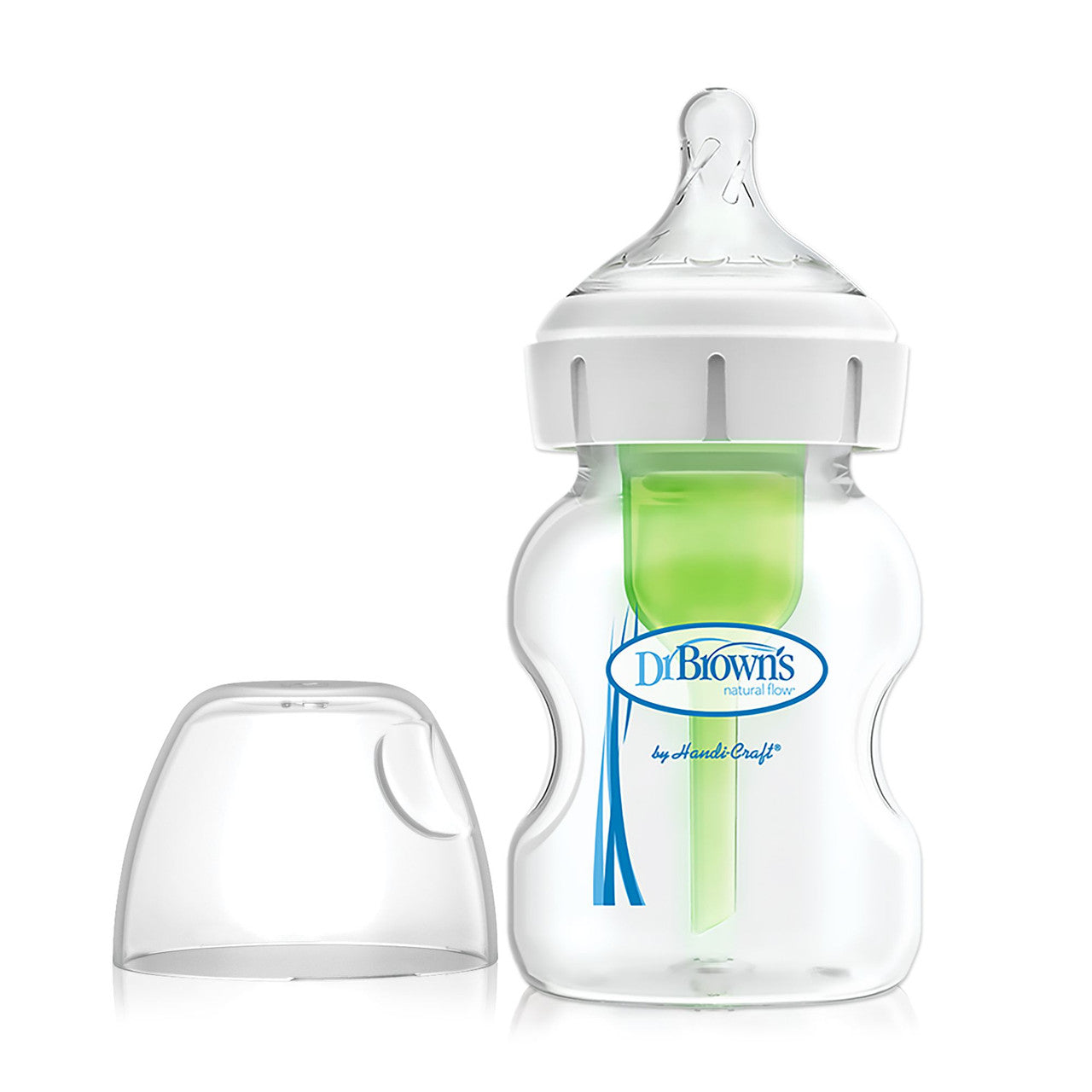 Dr. Brown's Options+ Anti Colic Wide Neck Baby Bottle (0m+) 150ml