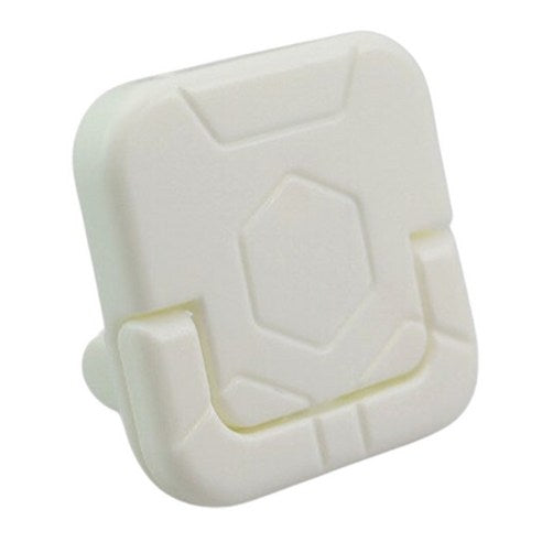 Dummy Socket Blocker Plug Guard 2 PIN Square- White