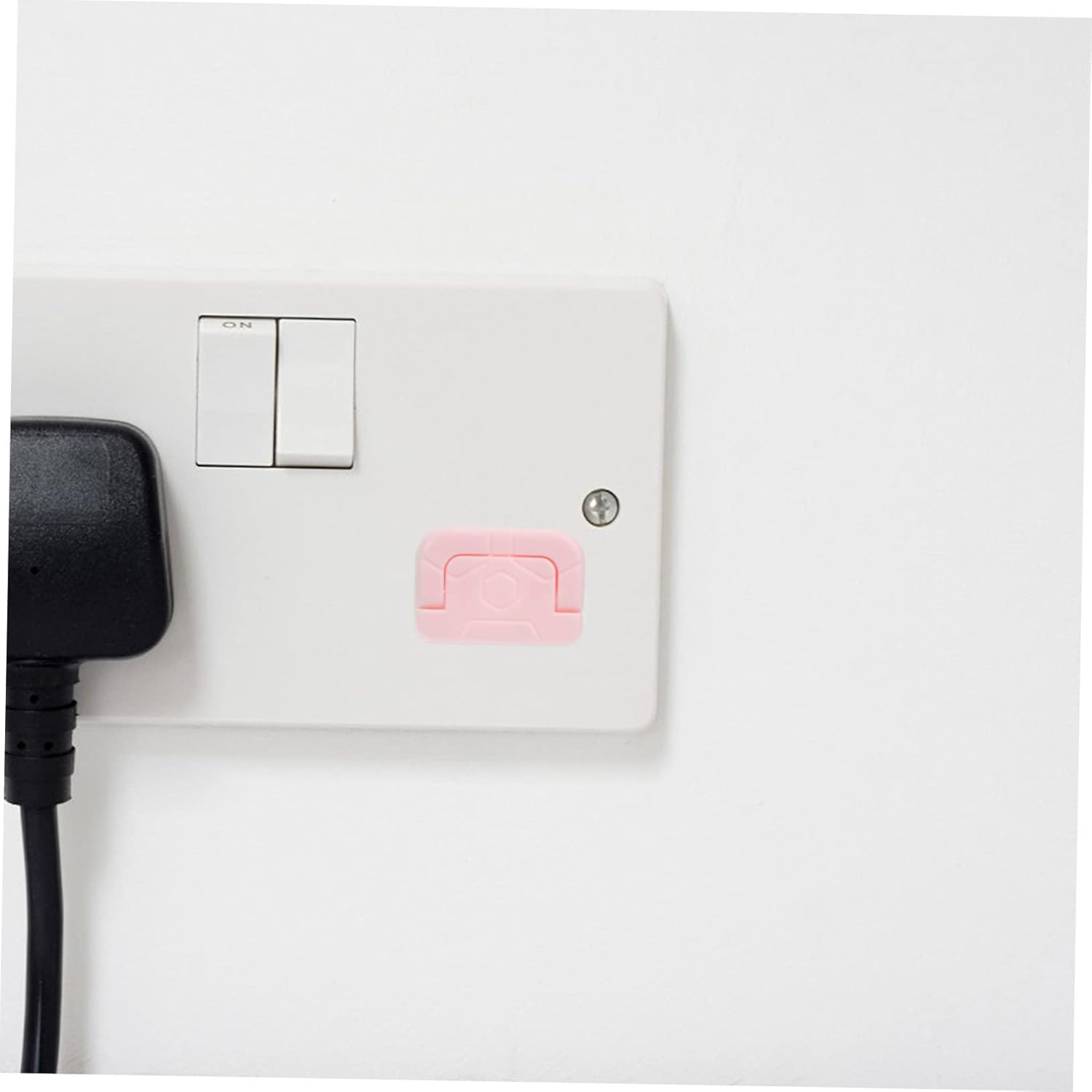 Dummy Socket Blocker Plug Guard 2 PIN Square- White