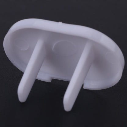 Dummy Socket Blocker Plug Guard 2 Pin Round-White