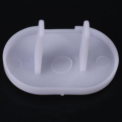 Dummy Socket Blocker Plug Guard 2 Pin Round-White