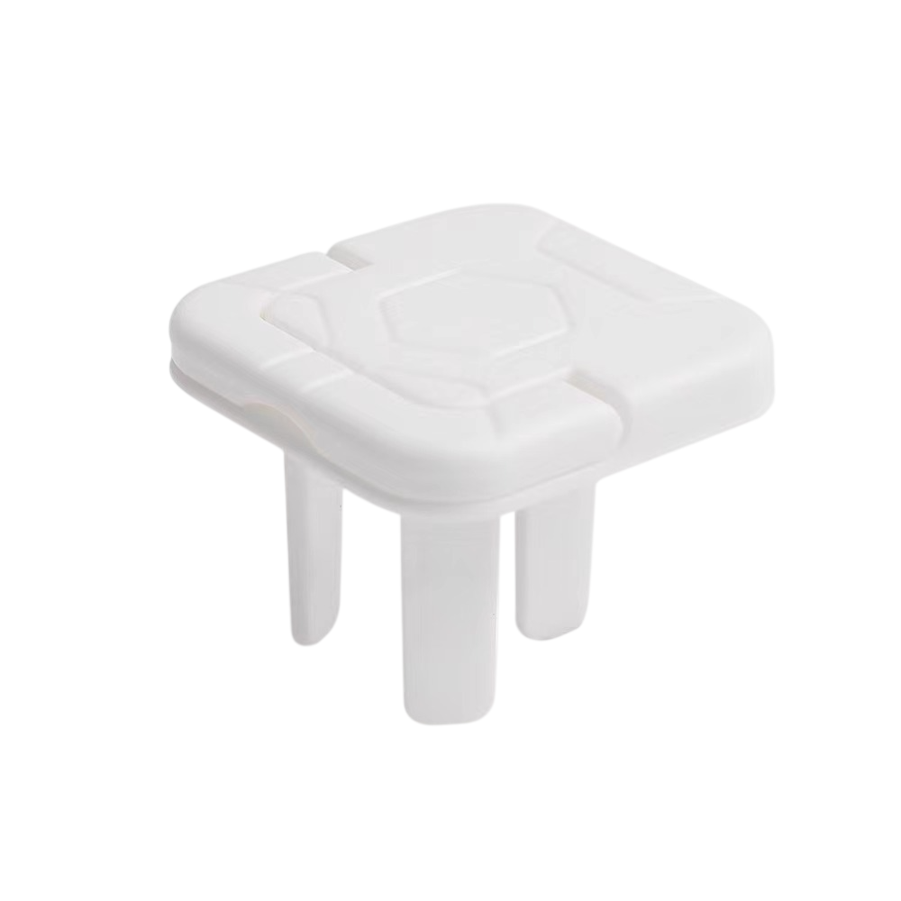 Dummy Socket Blocker Plug Guard 3 Pin Round-White