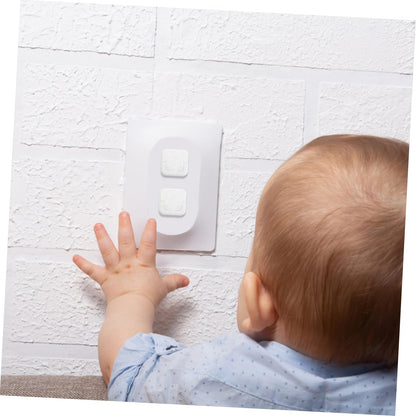 Dummy Socket Blocker Plug Guard 3 Pin Round-White