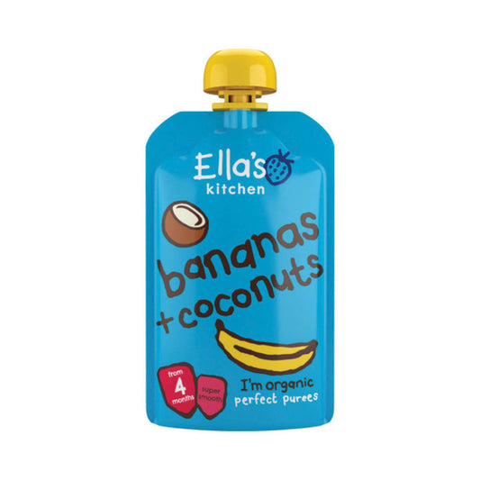 Ella's Kitchen Baby Pouch-Bananas and Coconuts (4m+) 120g