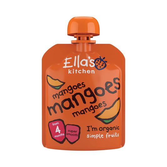 Ella's Kitchen Baby Pouch- Mango (4+ months) 70g