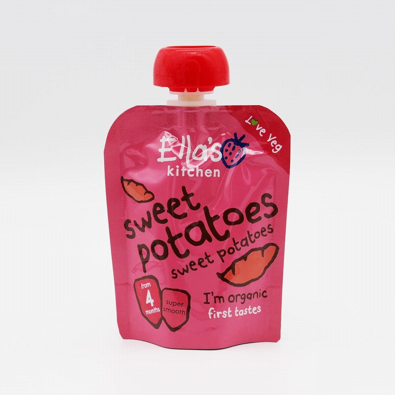 Ella's Kitchen Baby Pouch- Sweet Potatoes (4m+) 70g