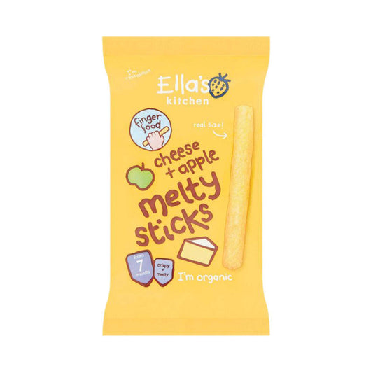 Ella's Kitchen Cheese and Apple Melty Sticks (7m+) 16g