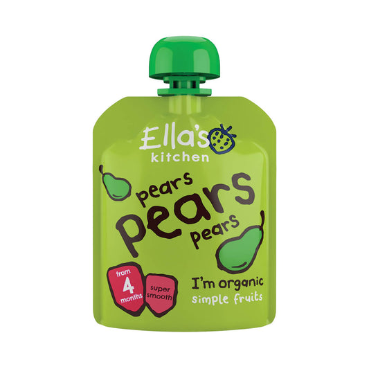 Ella's Kitchen First Tastes Baby Pouch- Pears (4m+) 70g