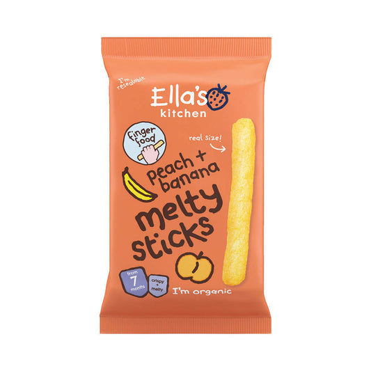 Ella’s Kitchen Peach and Banana Melty Sticks (7m+) 16g