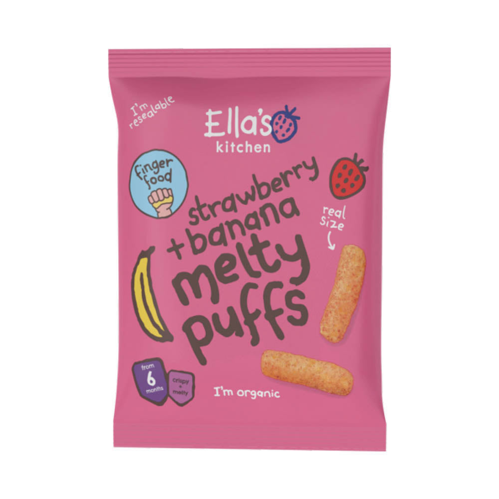 Ella's Kitchen Strawberry And Banana Melty Sticks (6m+) 20g