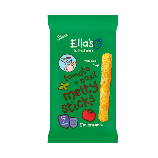 Ella’s Kitchen Tomato and Basil Melty Sticks (7m+) 16g