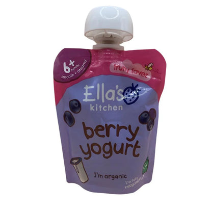 Ella's Kitchen Baby Pouch- Berry Yoghurt (6+ months) 90g