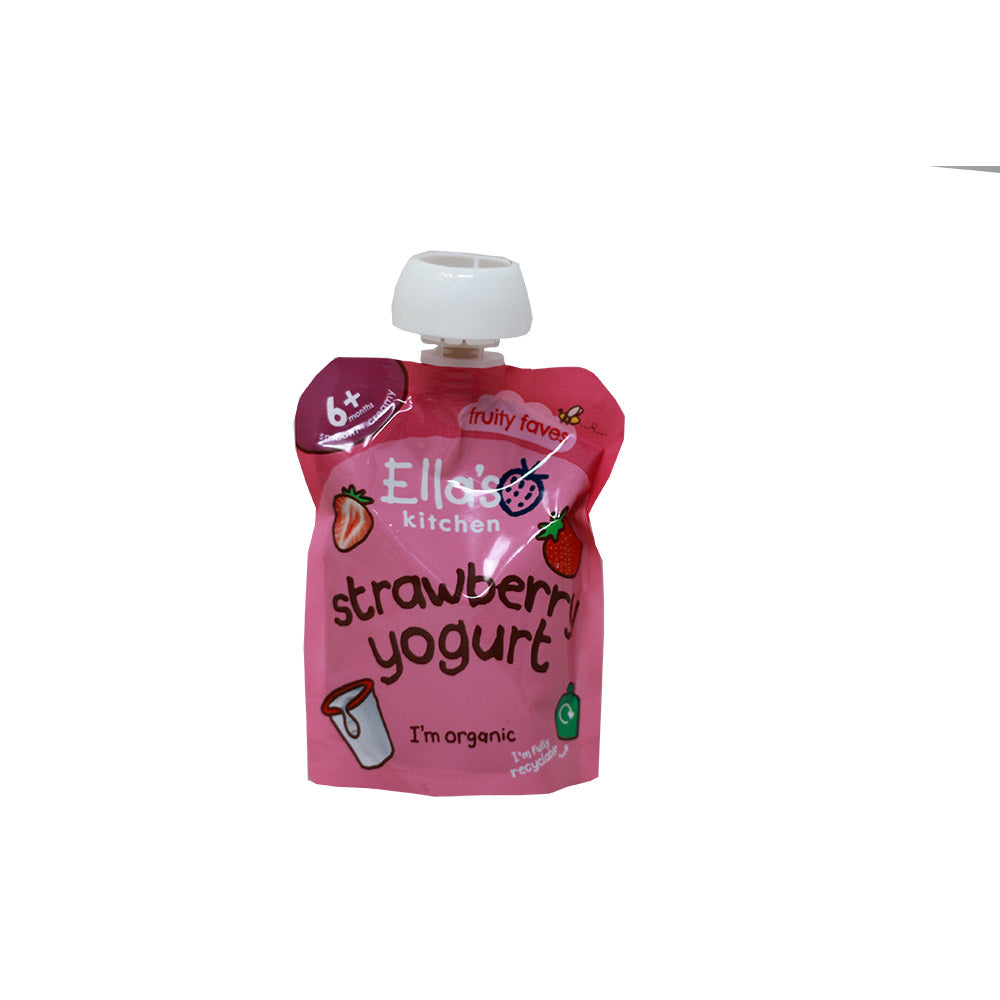 Ella's Kitchen Baby Pouch- Strawberry Yoghurt (6m+) 90g