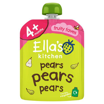 Ella's Kitchen First Tastes Baby Pouch- Pears (4m+) 70g