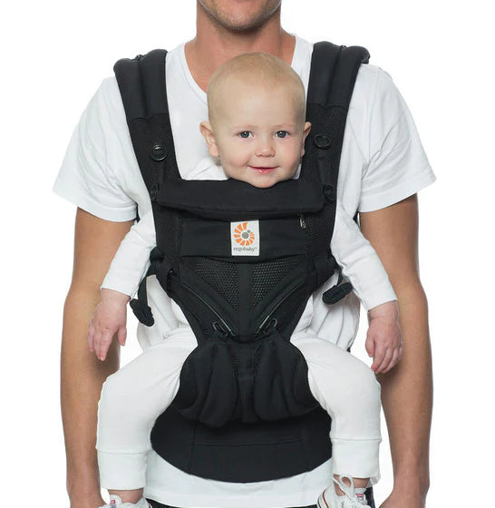 Ergobaby Omni 360 Cool Air Mesh Baby Carrier- Onyx Black