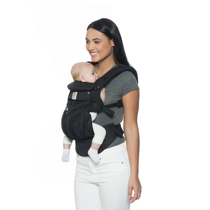 Ergobaby Omni 360 Cool Air Mesh Baby Carrier- Onyx Black