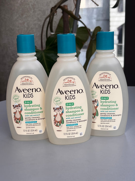 Aveeno Baby 2 in 1 Hydrating Shampoo & Conditioner 354ml