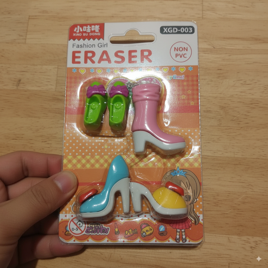 Fashion Girl Eraser Set (2)
