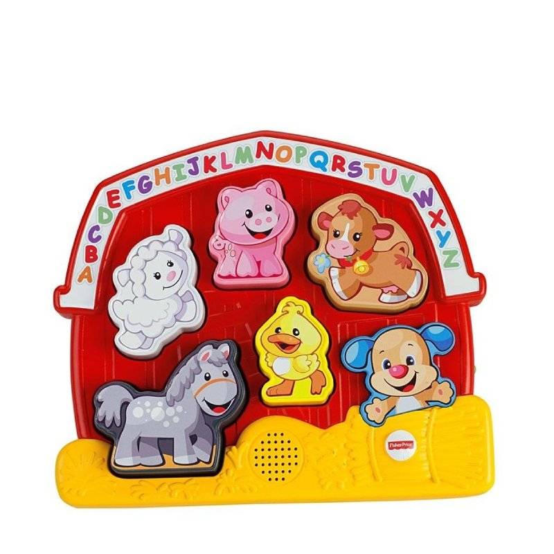 Fisher-Price CGM43 Laugh & Learn Animal Puzzle