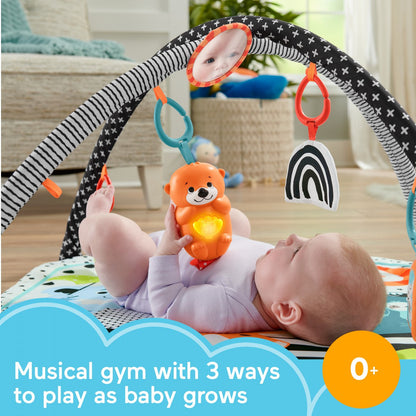 Fisher-Price HBP41 3-in-1 Music, Glow and Grow Gym