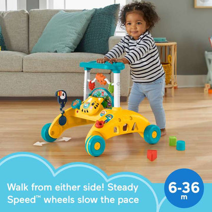 Fisher-Price HGM25 2-Sided Steady Speed Tiger Walker