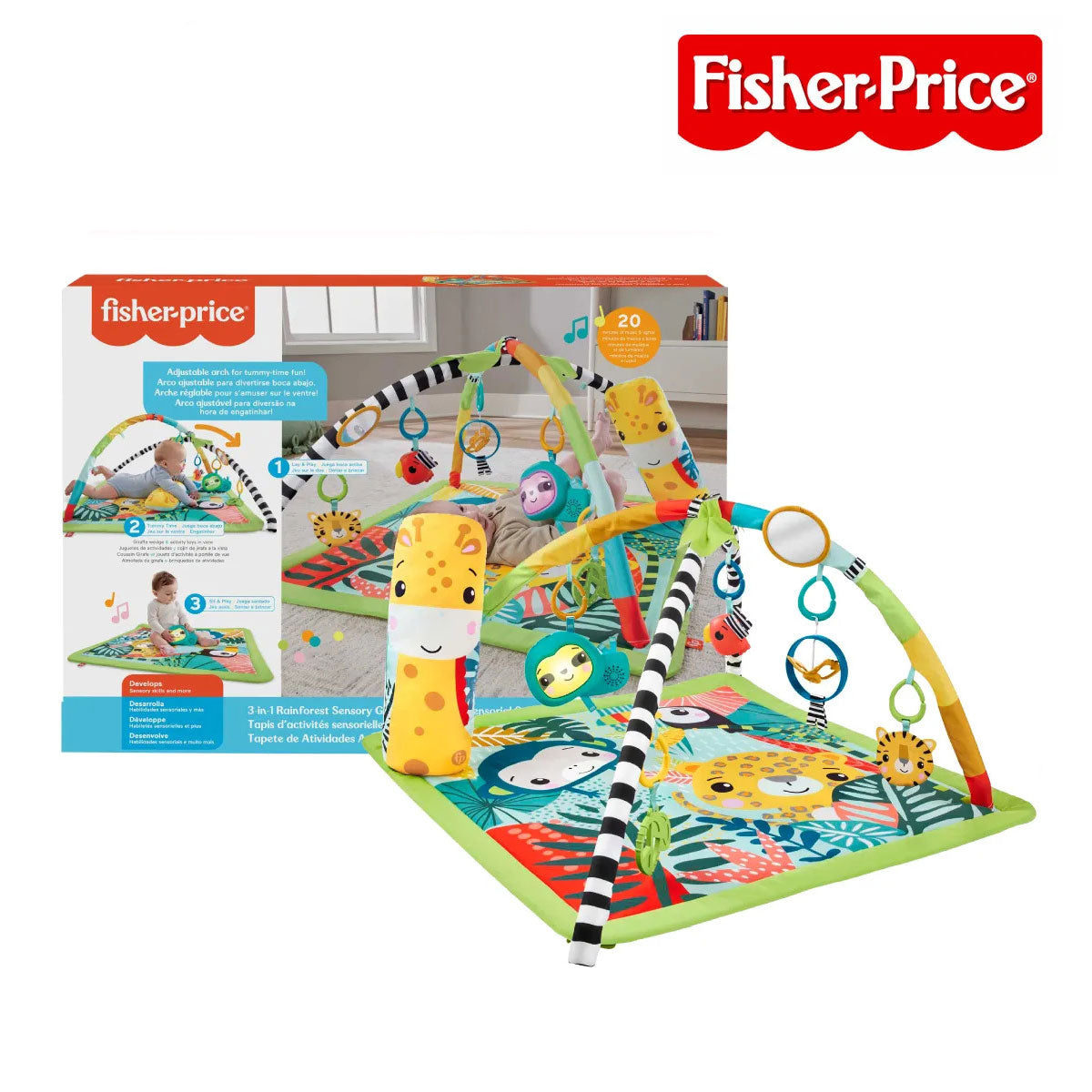 Fisher-Price HJW08 3-in-1 Rainfores