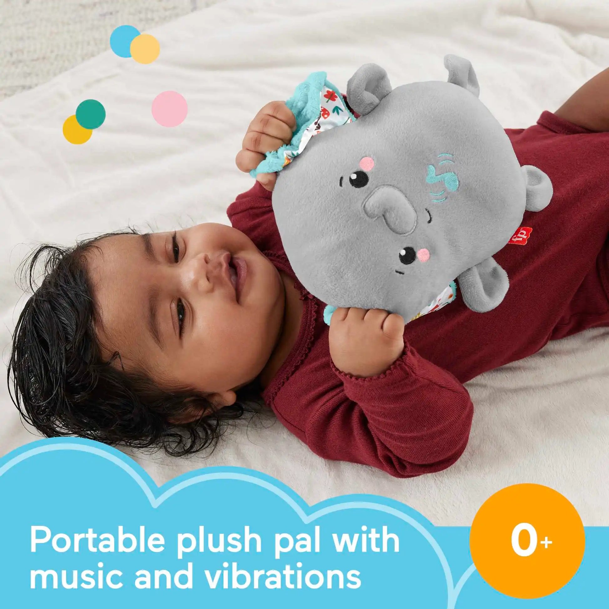 Fisher-Price HML65 Calming Vibes Elephant Soother