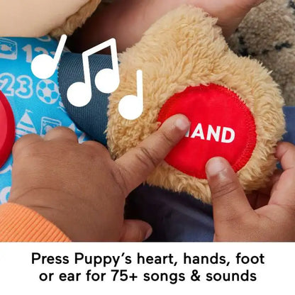 Fisher-Price HVY77 Laugh & Learn Smart Stages Puppy Plush (6-36m)