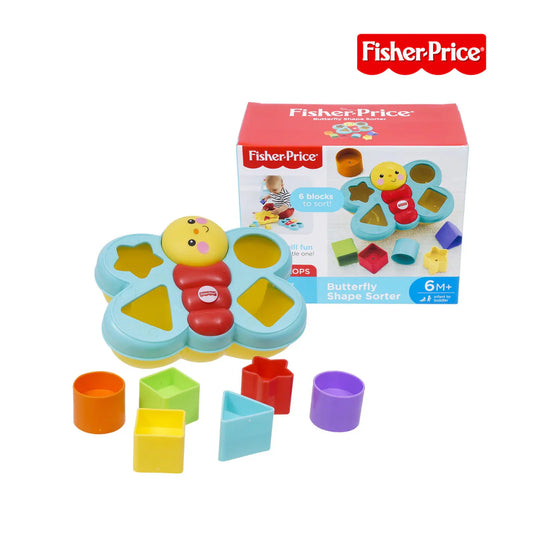 Fisher Price CDC22 Butterfly Shape Sorter (6m+)