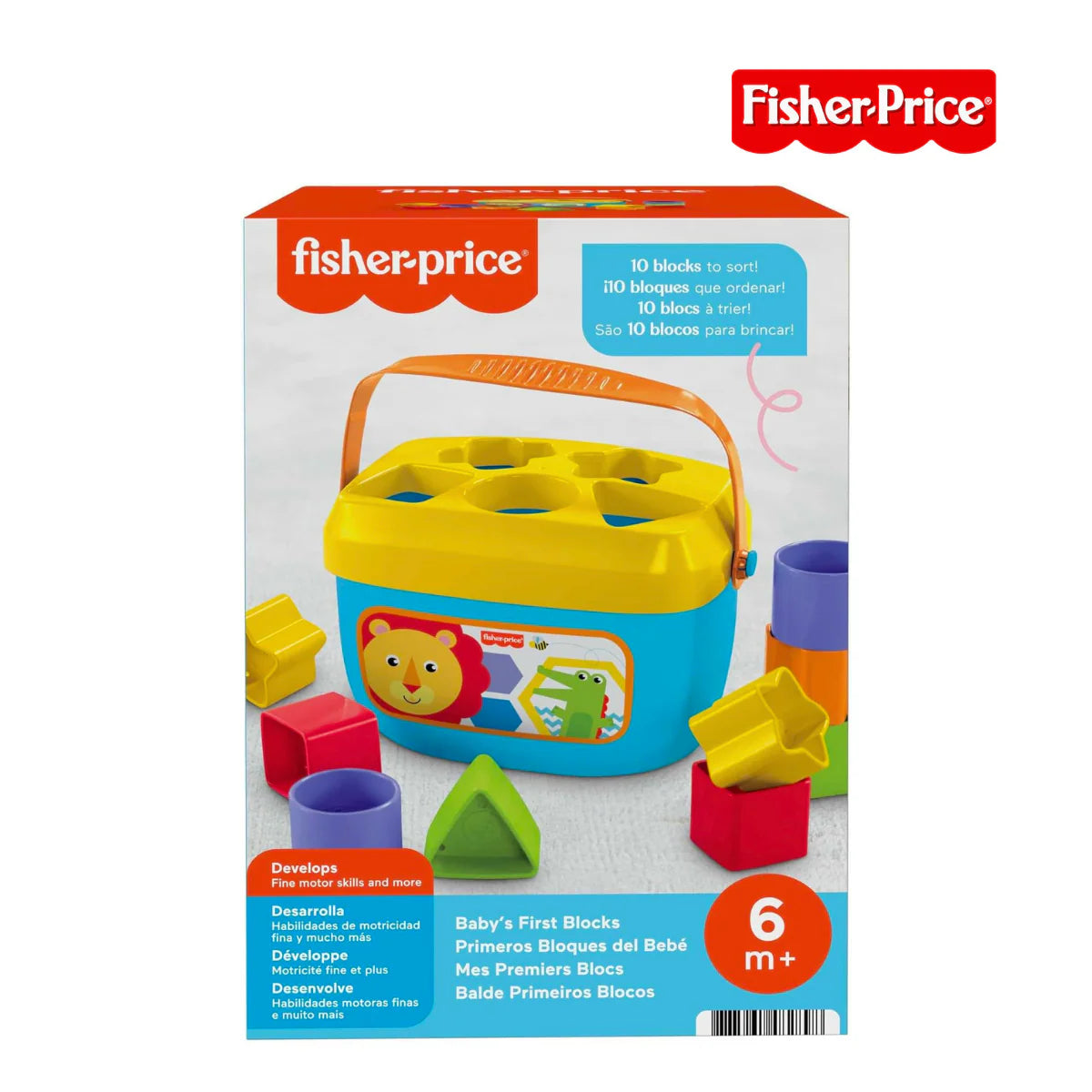 Fisher Price FFC84 Baby's First Blocks Shape-Sorting Toy (6m+)