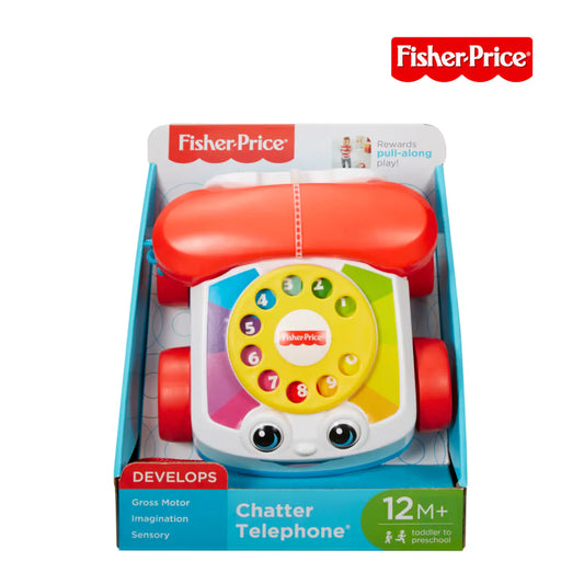Fisher Price FGW66 Chatter Telephone Baby & Toddler Pull Toy (12m+)