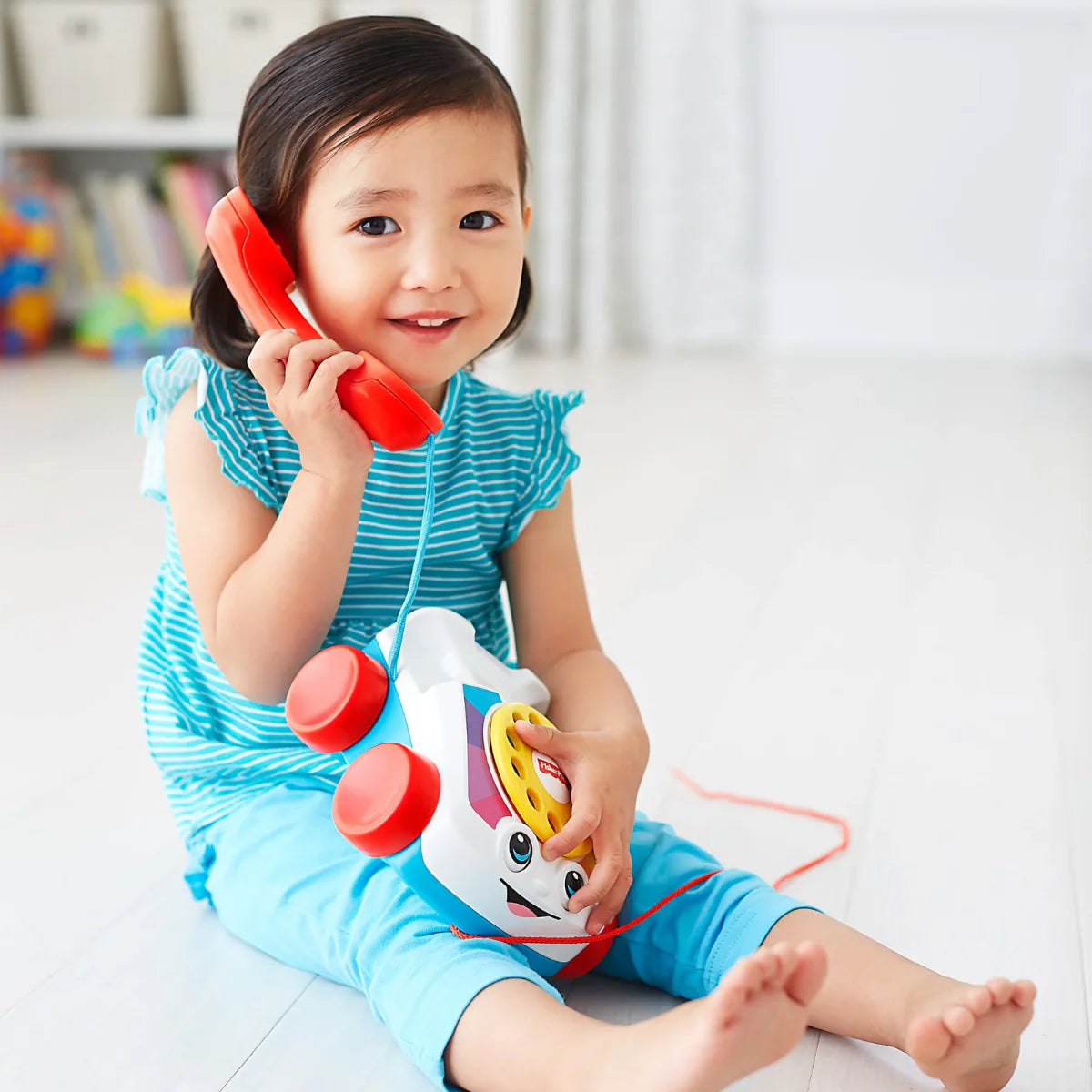 Fisher Price FGW66 Chatter Telephone Baby & Toddler Pull Toy (12m+)