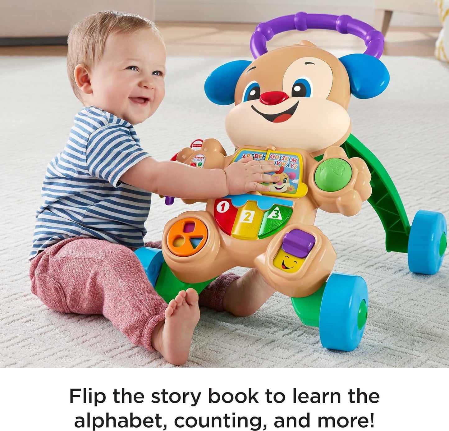 Fisher Price FHY94 Laugh & Learn Smart Stages Learn with Puppy Walker